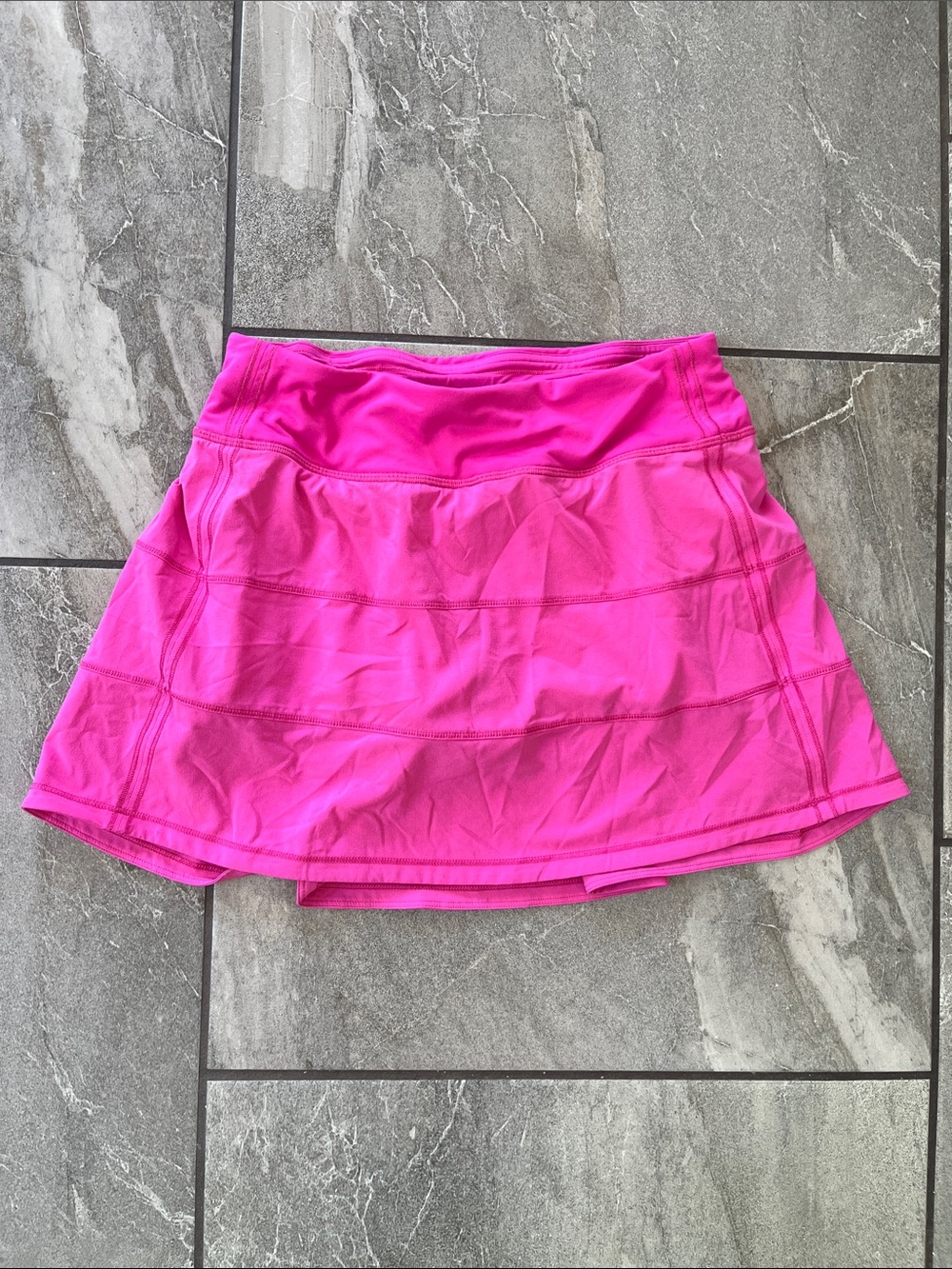 🍋 Lululemon Pace Rival Skirt size 4 Bubblegum Pink Skort Tennis Athlesiure
